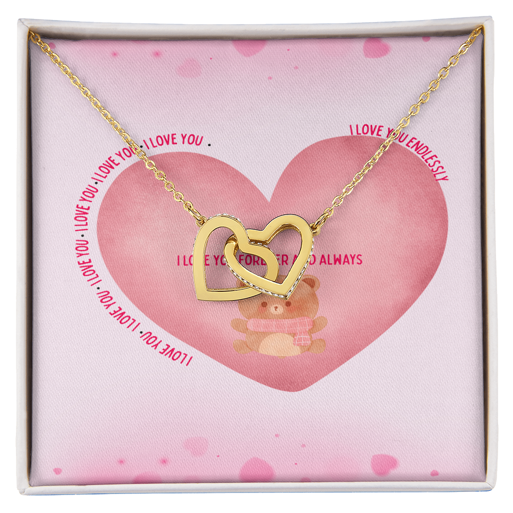 Interlocking Hearts Necklace – Elegant Jewelry for Every Occasion
