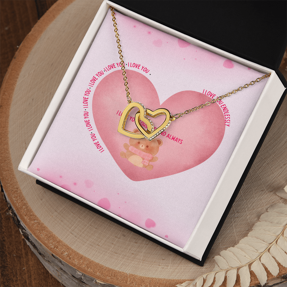 Interlocking Hearts Necklace – Elegant Jewelry for Every Occasion