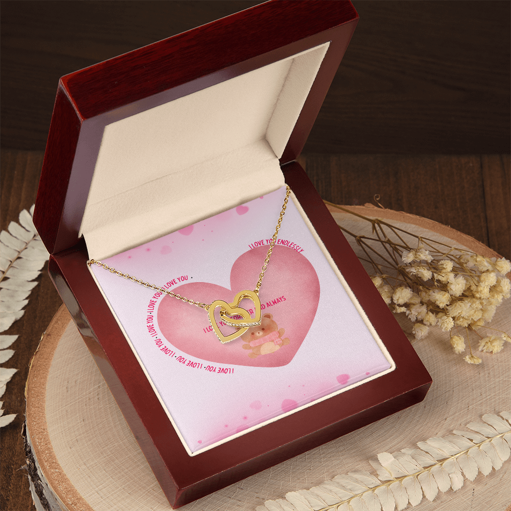 Interlocking Hearts Necklace – Elegant Jewelry for Every Occasion