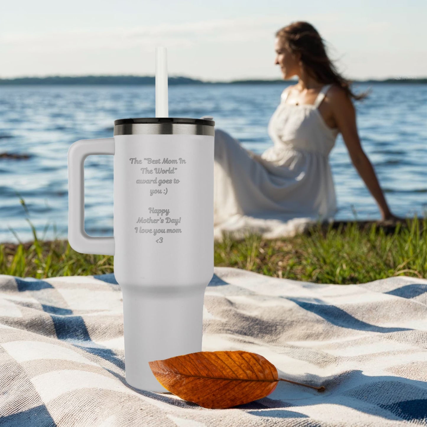 SteelFlow Tumbler (Mother’s Day Edition)- 40 oz Stainless Steel Tumbler