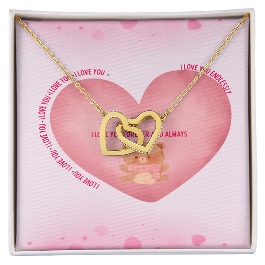 Interlocking Hearts Necklace – Elegant Jewelry for Every Occasion